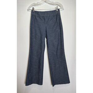 Loft Ann Taylor Pants Wide‎ Leg Blue Women’s Size 0